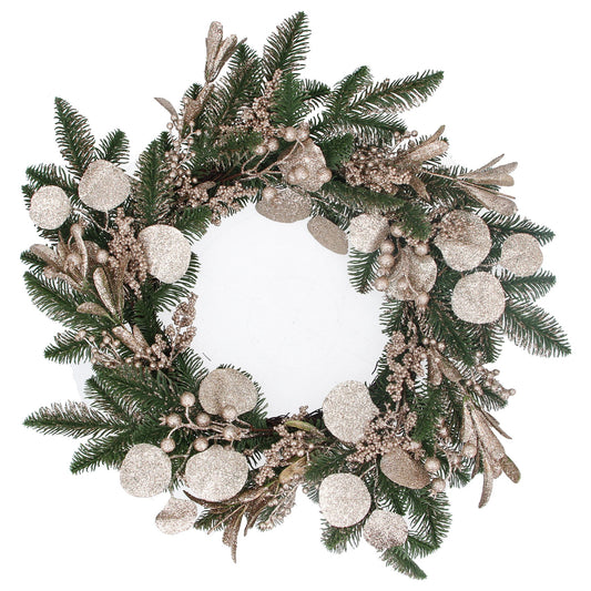 Christmas Gold Wreath