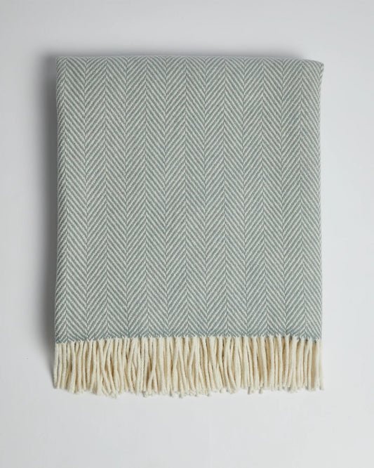 Foxford Achill Cashmere and Lambswool Throw